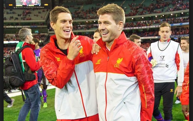 Steven Gerrard, Daniel Agger