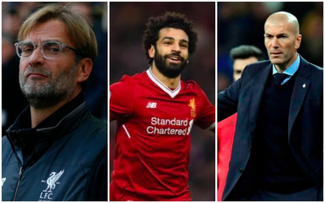Salah, Klopp, Zidane