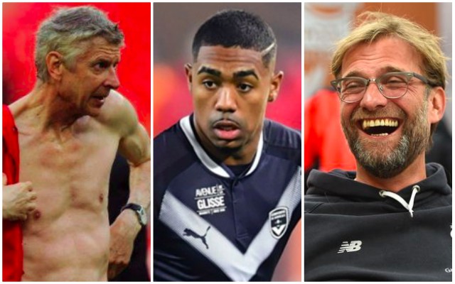 Wenger, Klopp, Malcom
