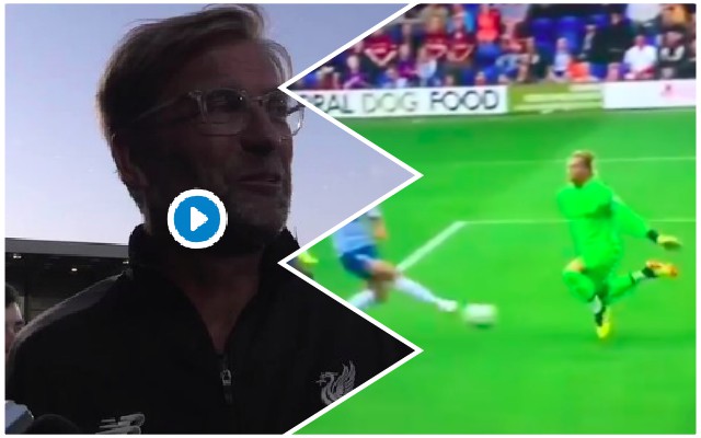 Karius, Klopp
