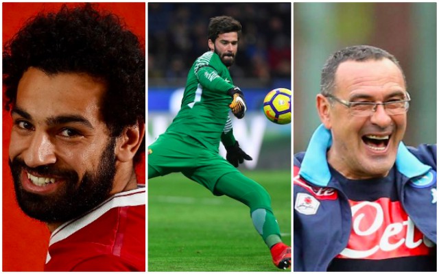 Salah, Alisson, Sarri