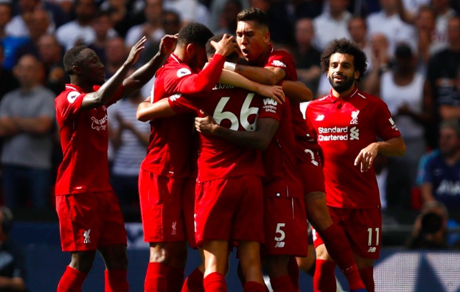 Liverpool celebrate