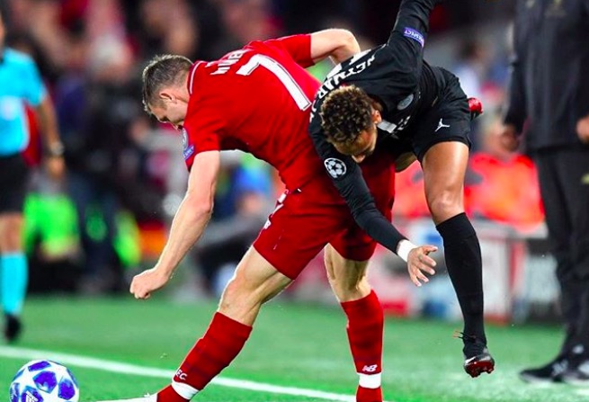 Milner, Neymar