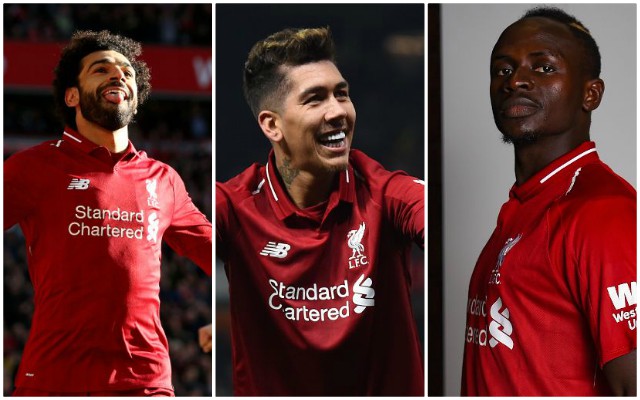 Mohamed Salah, Roberto Firmino, Sadio Mane