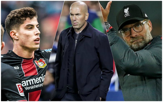 Havertz-Zidane-Klopp