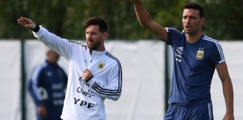 Scaloni-Messi