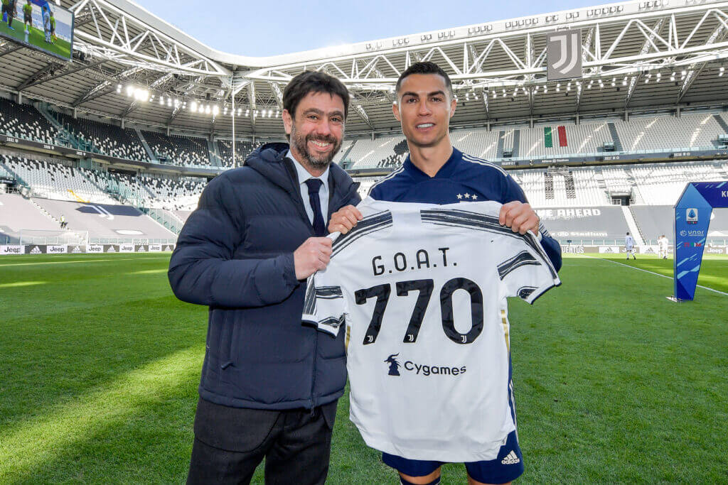 Andrea Agnelli, Ronaldo