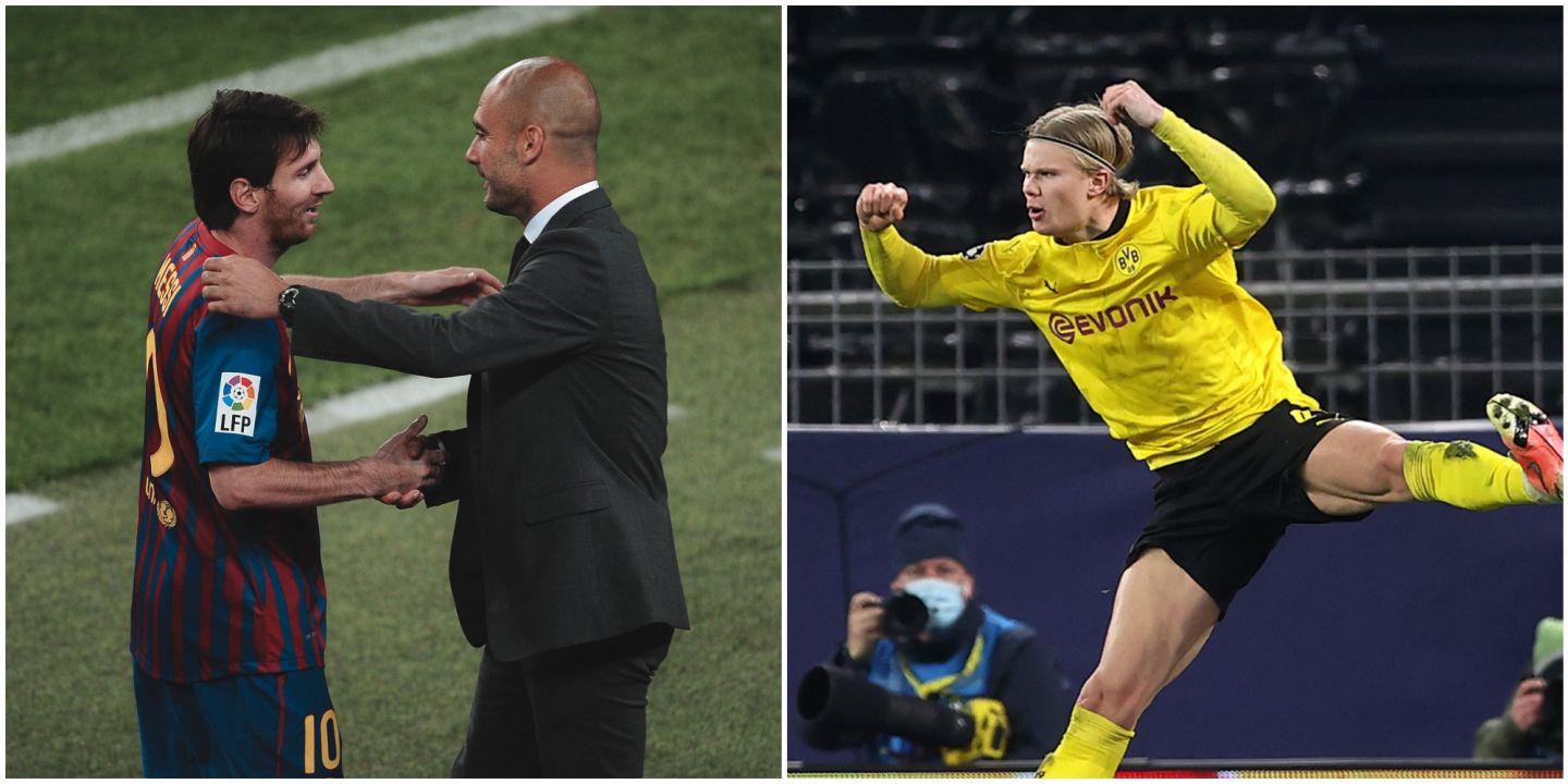 Haaland, Messi, Guardiola
