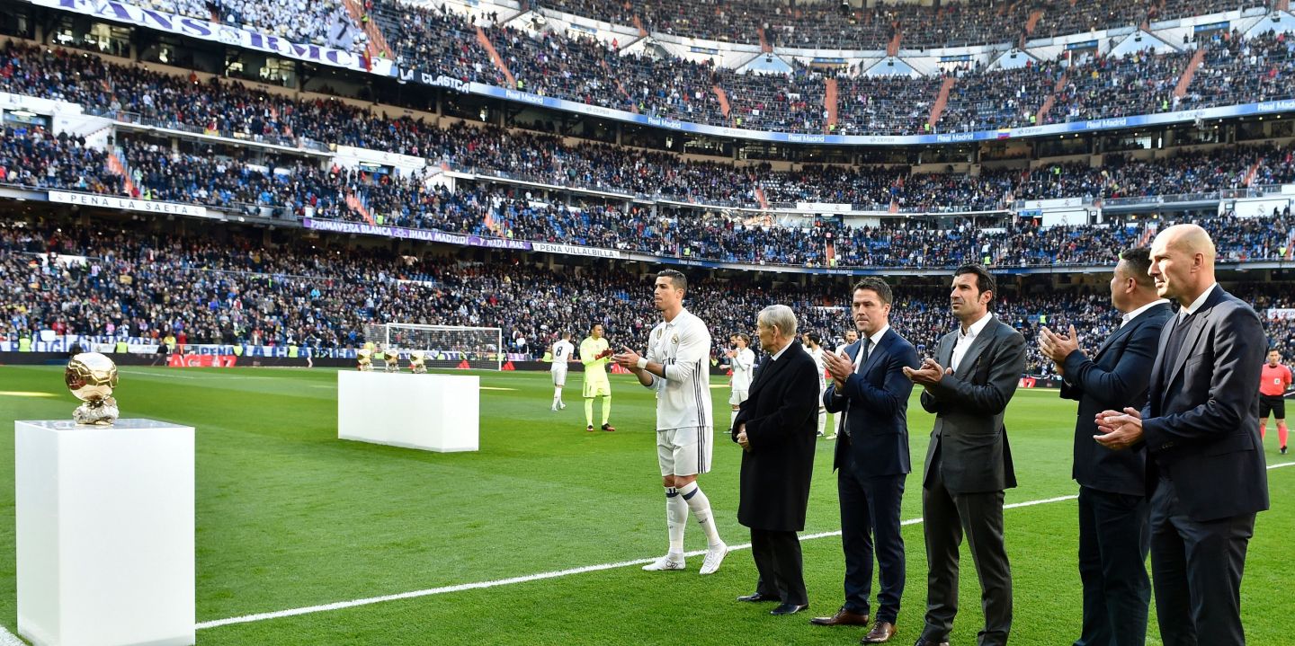 Figo, Queiroz, Diaz, Ronaldo