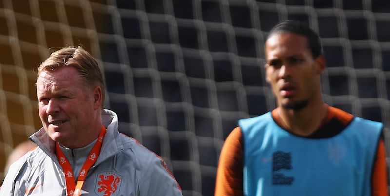 Liverpool, van Dijk, Koeman