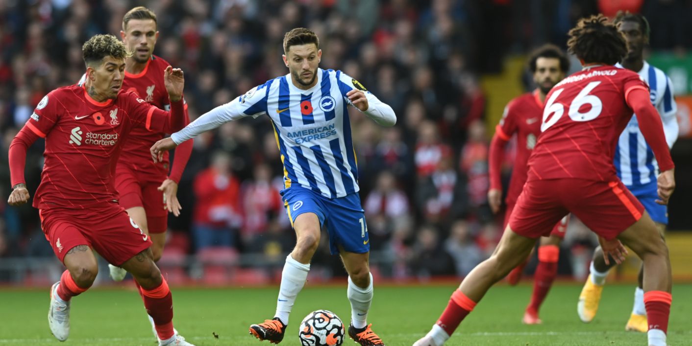 Lallana, Liverpool, Brighton