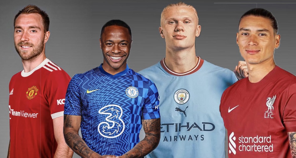 Eriksen, Nunez, Haaland