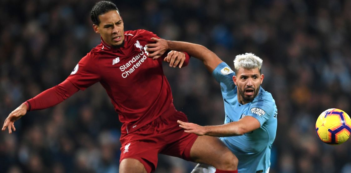 Liverpool, van Dijk, Aguero