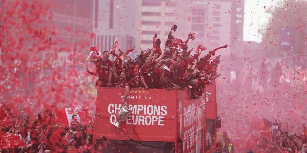 Klopp, Liverpool, parade