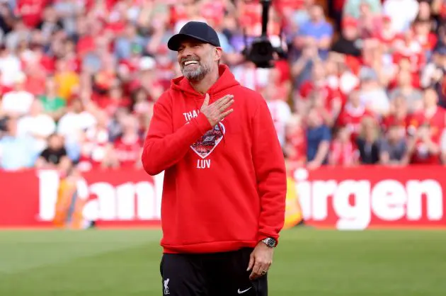 Jurgen Klopp has sent a powerful Liverpool message