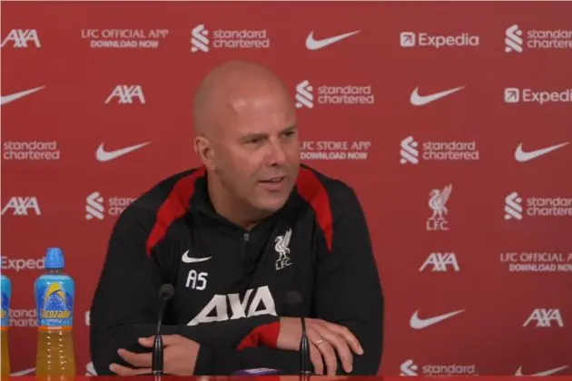 Arne Slot has claimed one rarely seen player will feature against Southampton