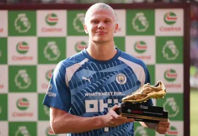 Erling Haaland has won the Premier League Golden Boot for the past two seasons
