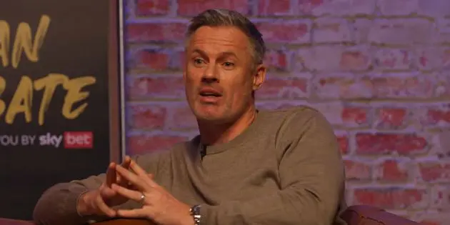 Jamie Carragher sends a message to Arne Slot