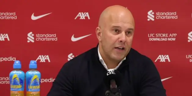Arne Slot speaks about Ryan Gravenberch