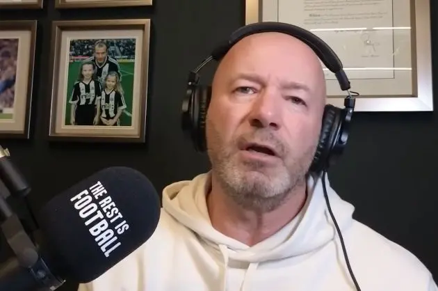 Alan Shearer believes the Premier League title is Liverpool's 'to chuck away'