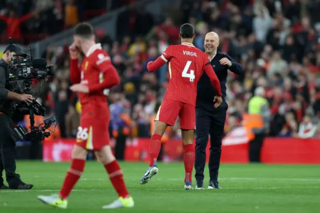 Arne Slot has been 'surprised' by one trait of Virgil van Dijk at Liverpool