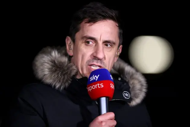 Gary Neville fears a thrashing for Manchester United at Anfield on Sunday