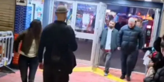 Mo Salah spotted in Blackpool