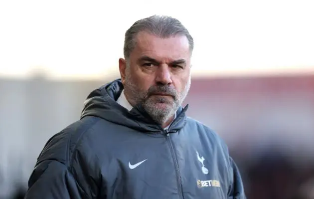 Ange Postecoglou tried to deflect from Tottenham's latest defeat