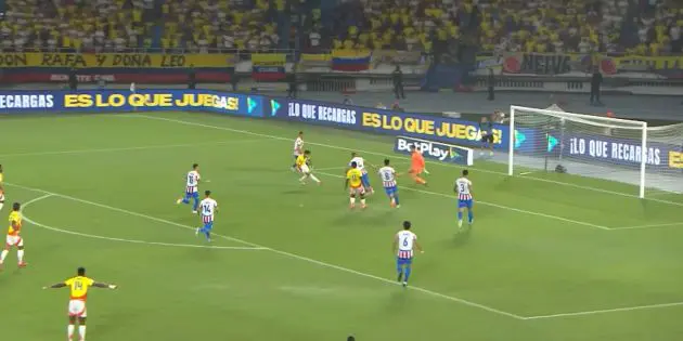 Luis Diaz scores for Colombia