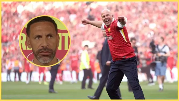 Rio Ferdinand has praised Cody Gakpo's improvement under Arne Slot