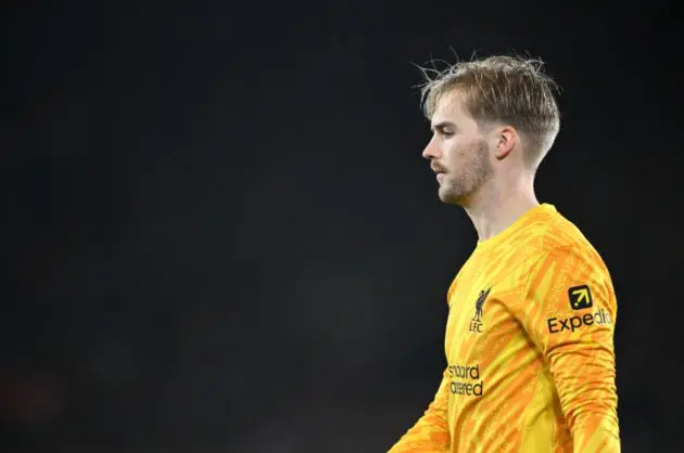 Caoimhin Kelleher has sent a touching message to Liverpool fans