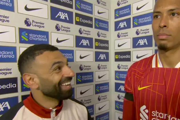 Mo Salah is hoping that Virgil van Dijk will follow him by signing a new Liverpool contract