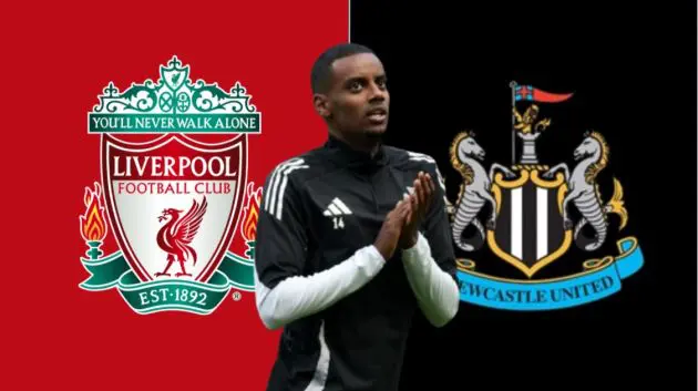 Alexander Isak failed to report at Newcastle's training ground