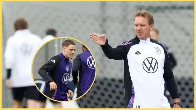 Julian Nagelsmann comments on Wirtz's form and fitness