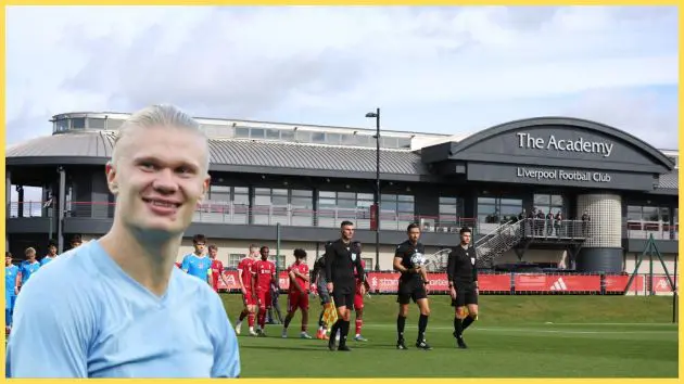 Liverpool under-15 starlet Harrison O'Brien has been described as 'a young Haaland'