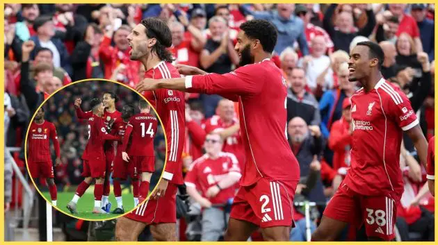 Liverpool are on the verge of scoring in every Premier League game for more than a year