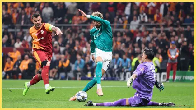 Hugo Ekitike has a chance against Galatasaray