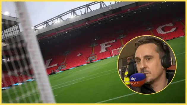 Gary Neville tore into Milos Kerkez after Liverpool's loss to Manchester United
