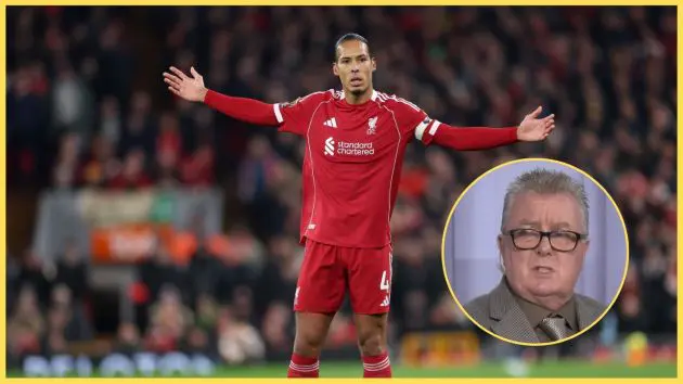 Steve Nicol was critical of Virgil van Dijk during Liverpool's 1-1 draw against Sunderland