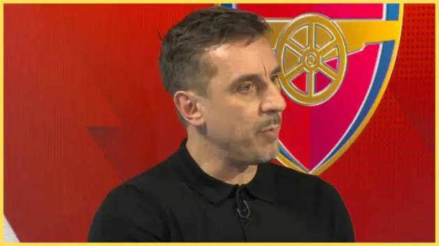 Gary Neville has urged Liverpool to 'make a statement' against Arsenal