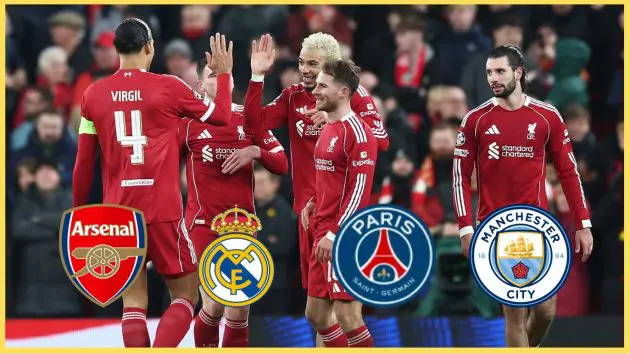 Liverpool now know their potential route through the Champions League knockout rounds