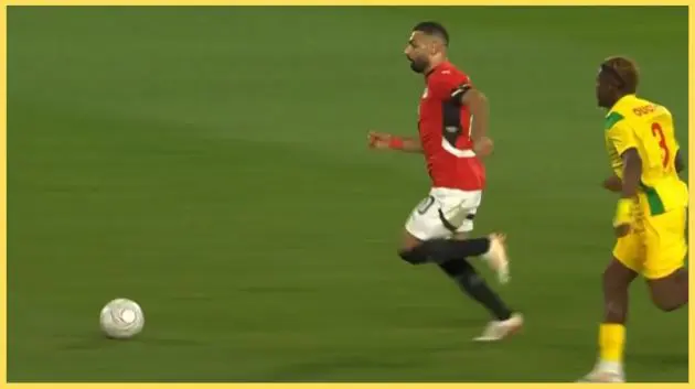Mo Salah scored for Egypt in their 3-1 win over Benin at AFCON