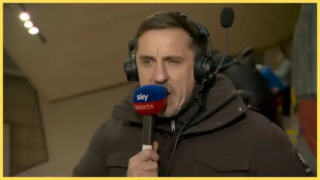 Gary Neville on Liverpool vs Manchester City