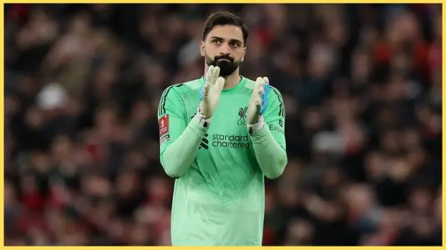 Giorgi Mamardashvili is set to start for Liverpool against Galatasaray on Tuesday