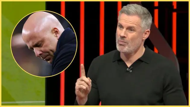 Jamie Carragher feels that Arne Slot could find it hard to win back the Liverpool fans