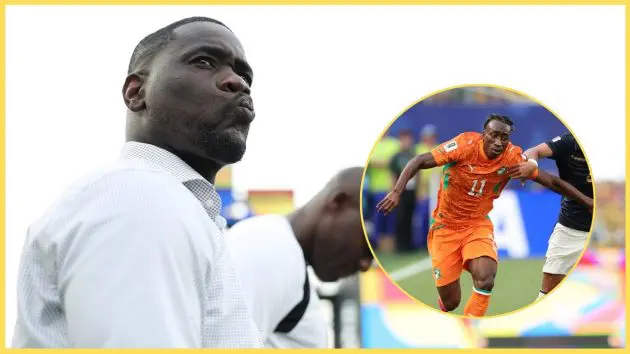 Emerse Fae gave a tongue-in-cheek response to questions about Yan Diomande's future