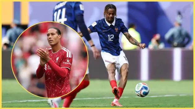 Virgil van Dijk has spoken about Bradley Barcola's imminent move to Liverpool